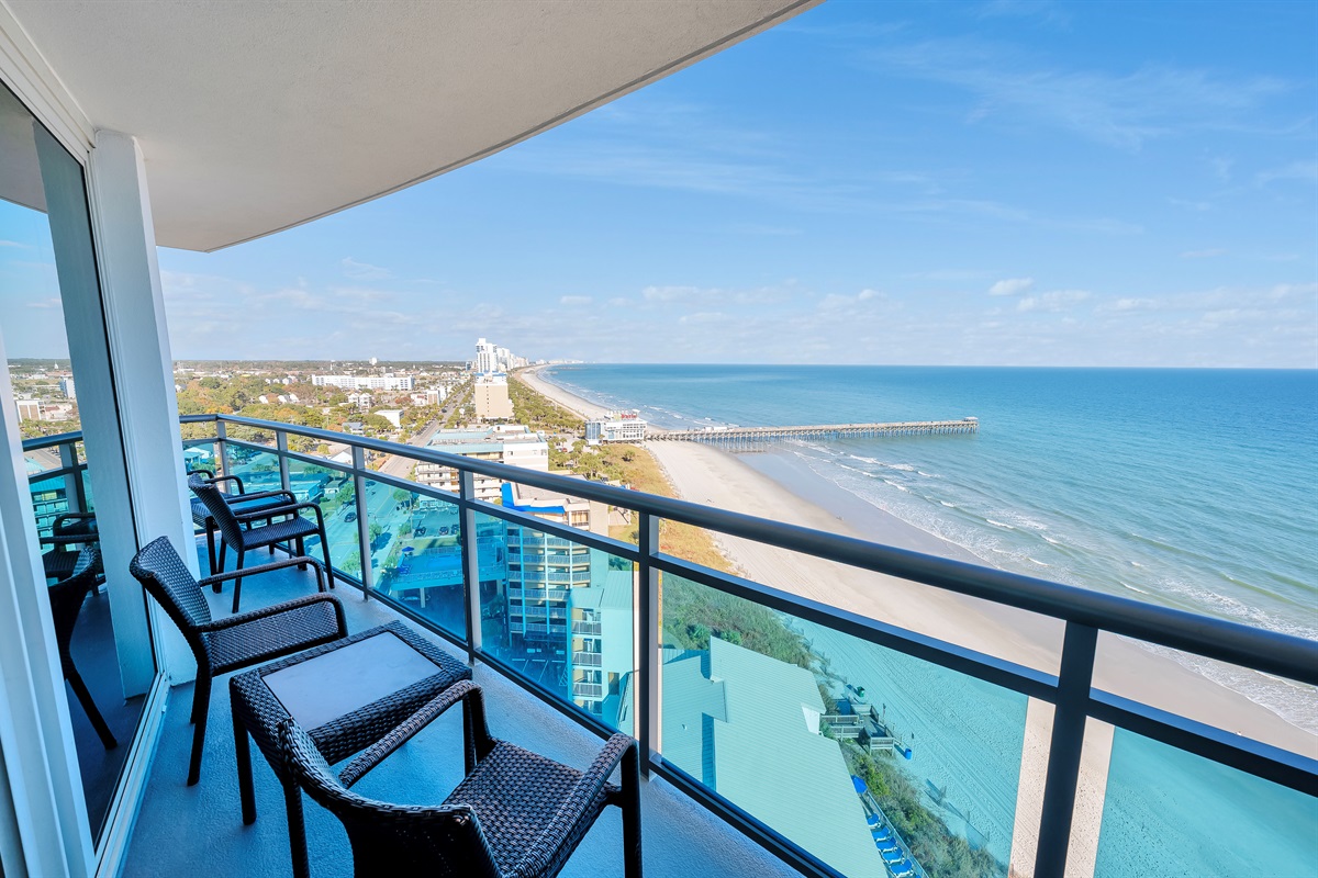 Amazing View from the Balcony!