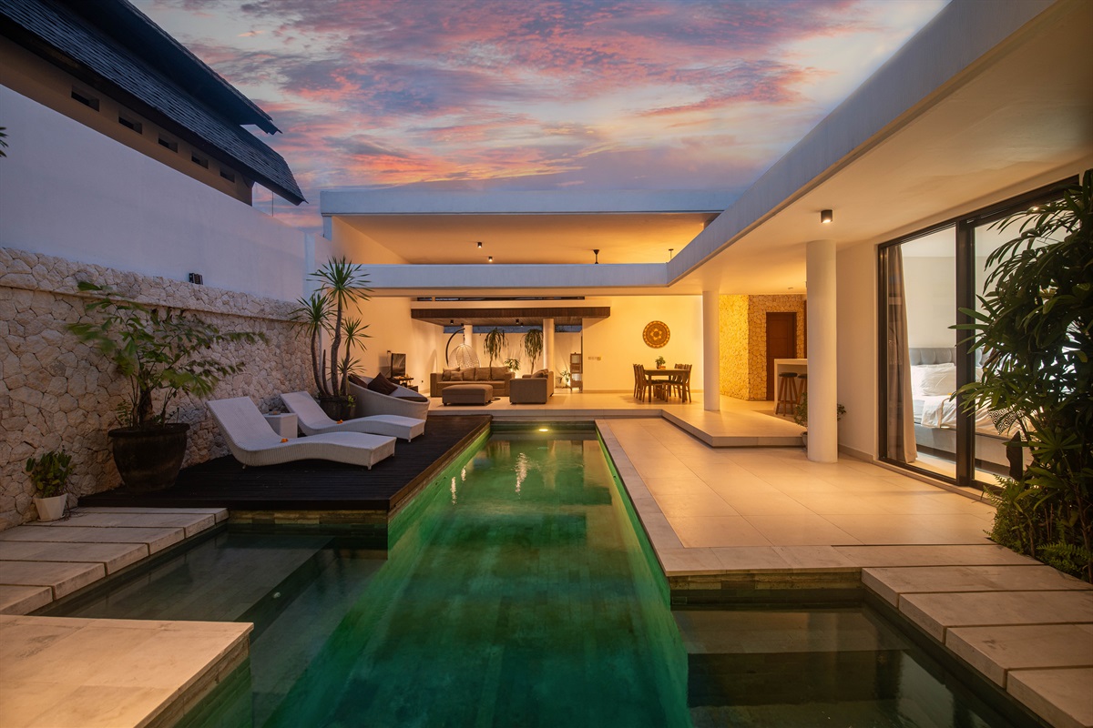 Pool area