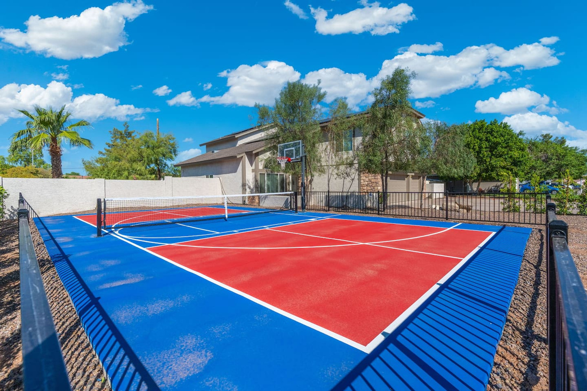 Multi-sport action awaits — basketball, pickleball, and beyond.