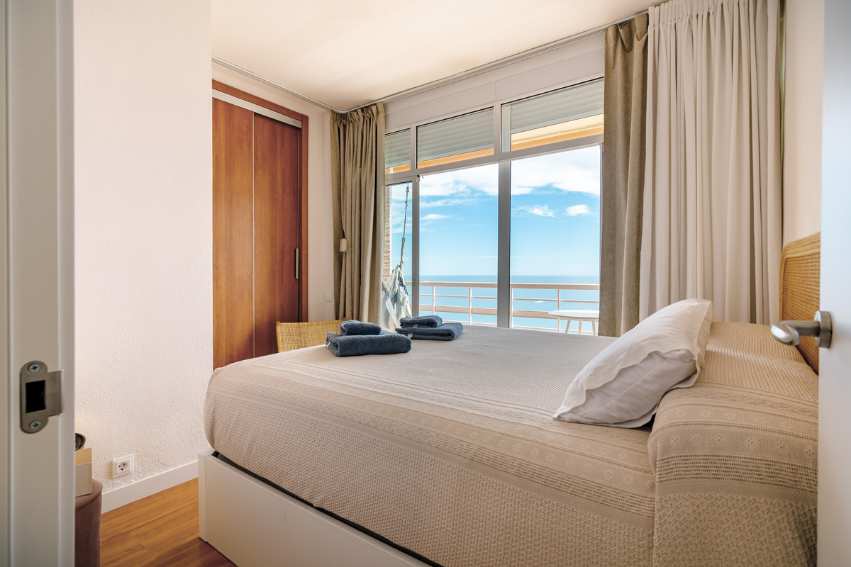 Wake up to the Mediterranean in the second bedroom