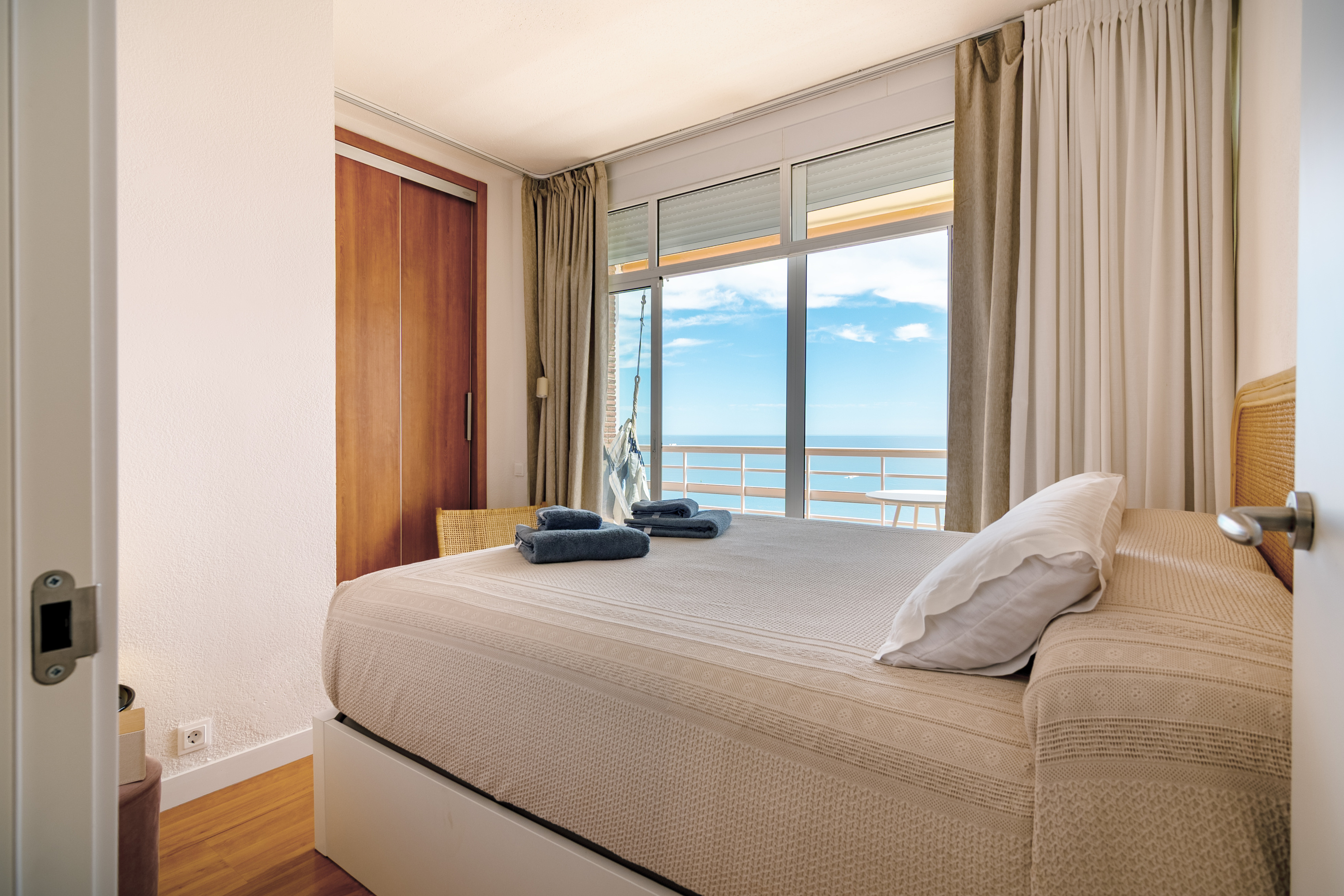 Wake up to the Mediterranean in the second bedroom