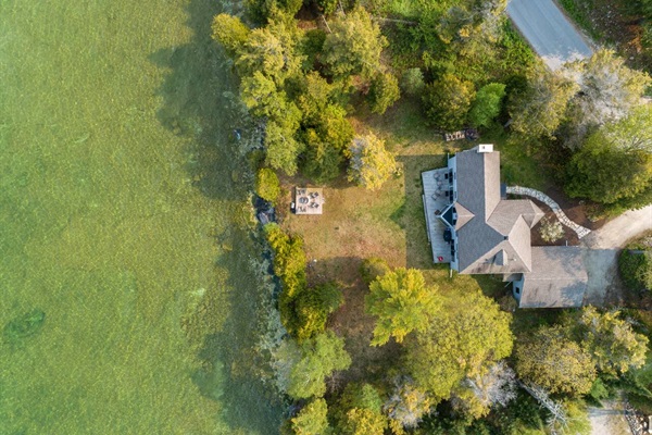 Eagle eye view of our home.