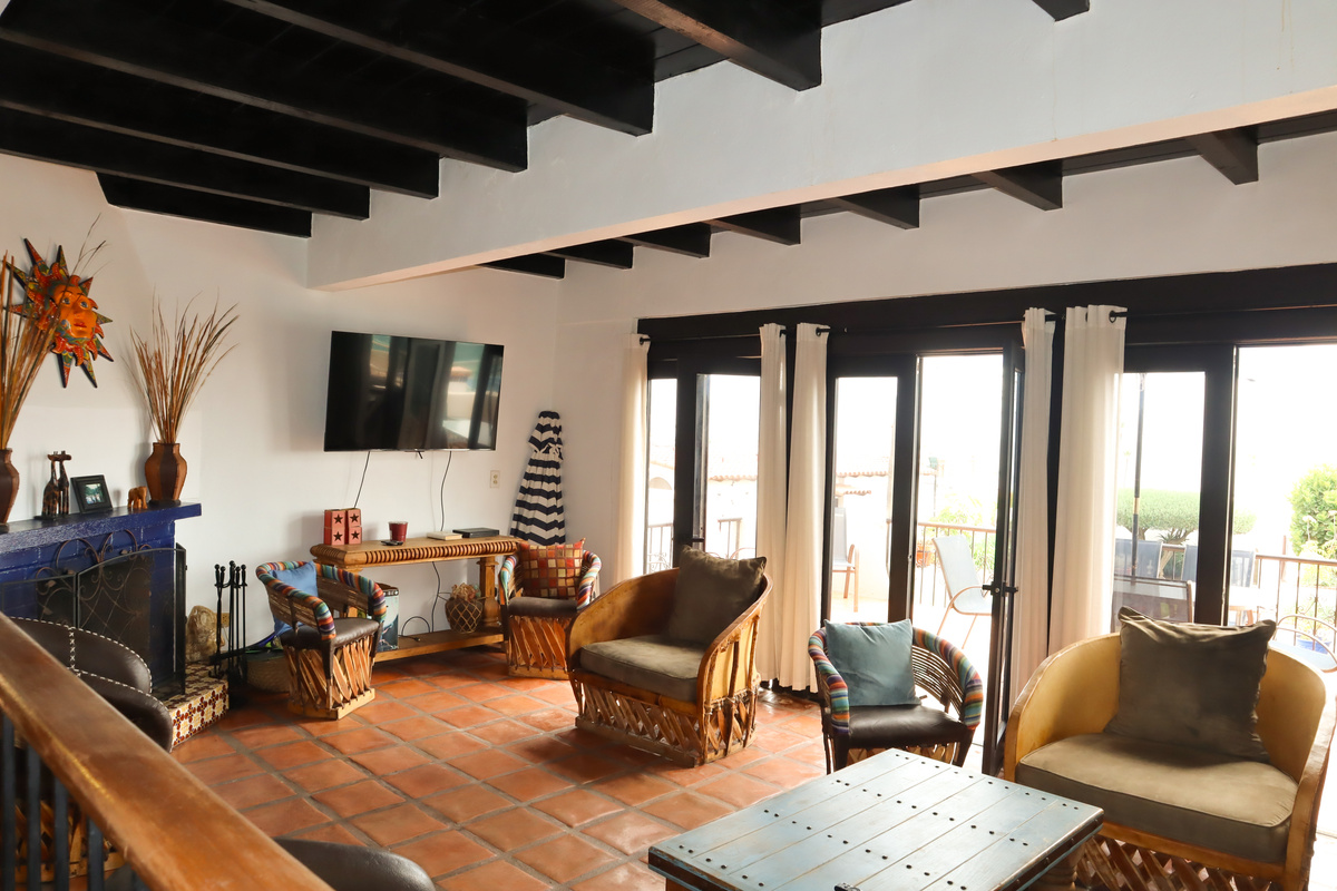 Living Room and Balcony