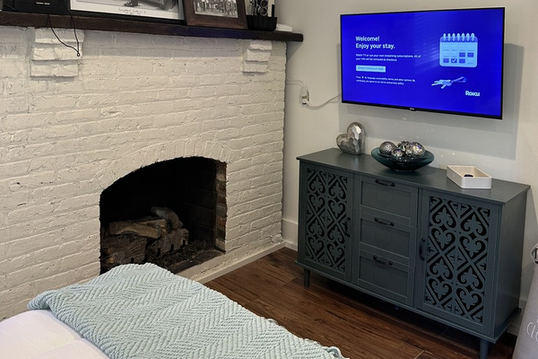 Smart TVs in all of our bedrooms.