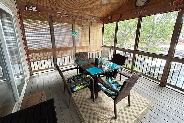 Covered deck