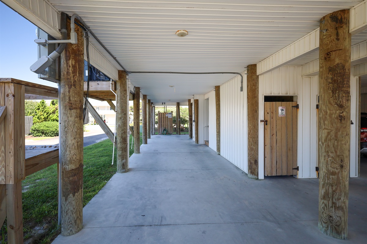 Carport view
