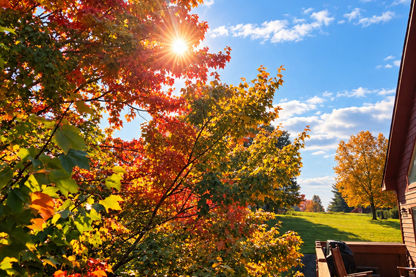 Upper deck fall view