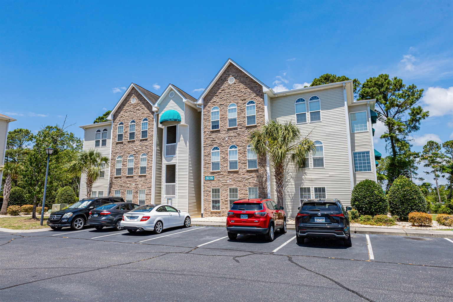 Parking directly in front of unit