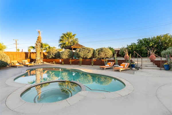 Pool and hot tub