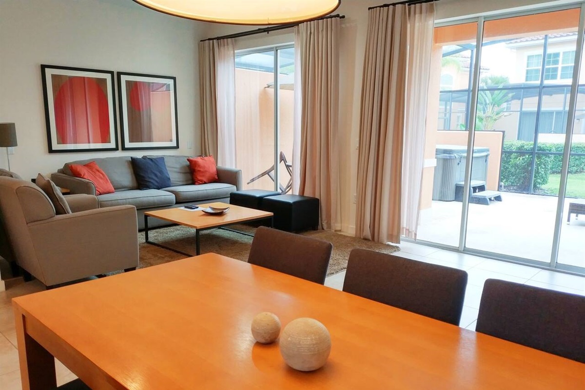 With seating space for your complete party