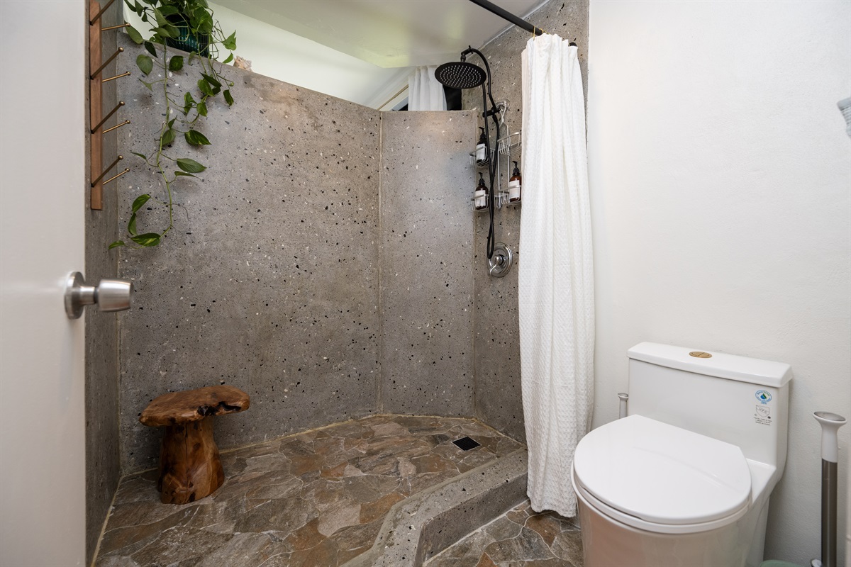 A spa-like bathroom experience with luxury finishes.