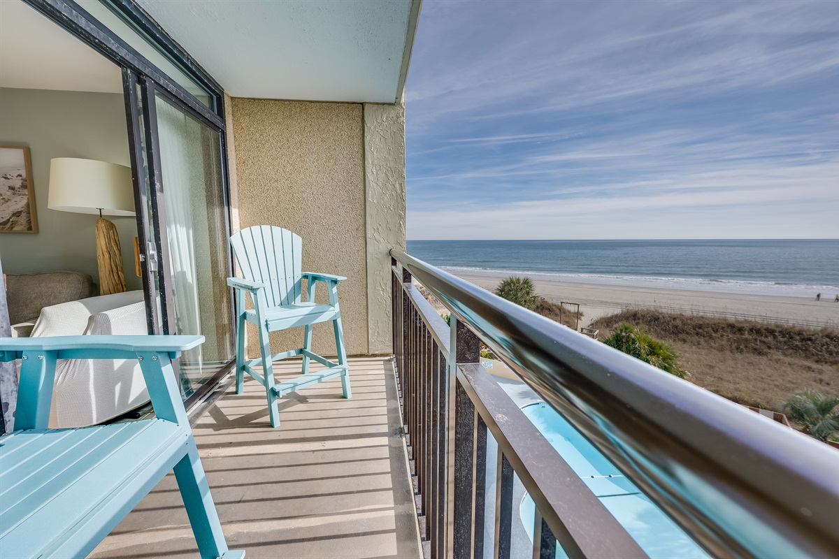 Amazing View from the Balcony!