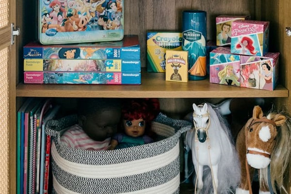 Games, puzzles, playing cards, coloring books, dolls, and more! Multiple ages and activity levels.