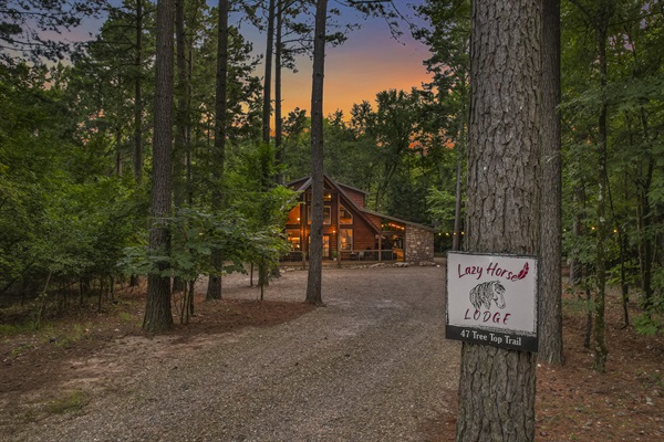 The sunsets at Lazy Horse Lodge are amazing!