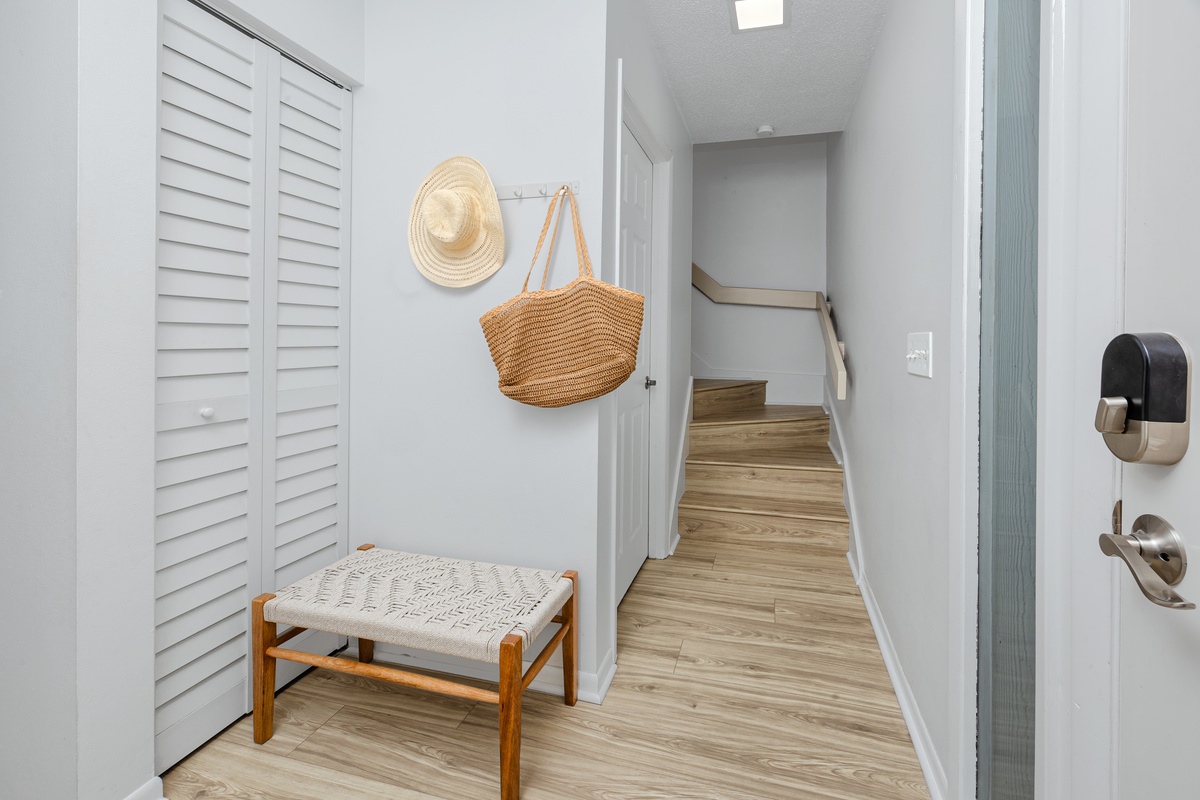 Entrance into the home