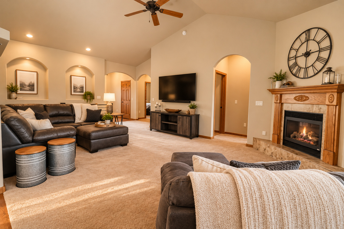 Serene Golf Course Home