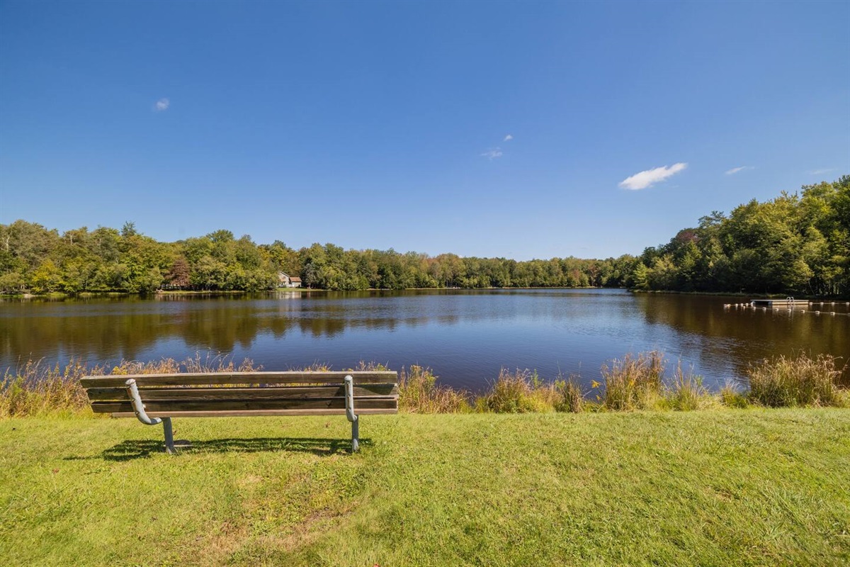 Sit and Enjoy the Lake