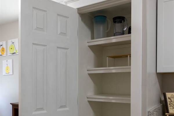 Pantry for food storage