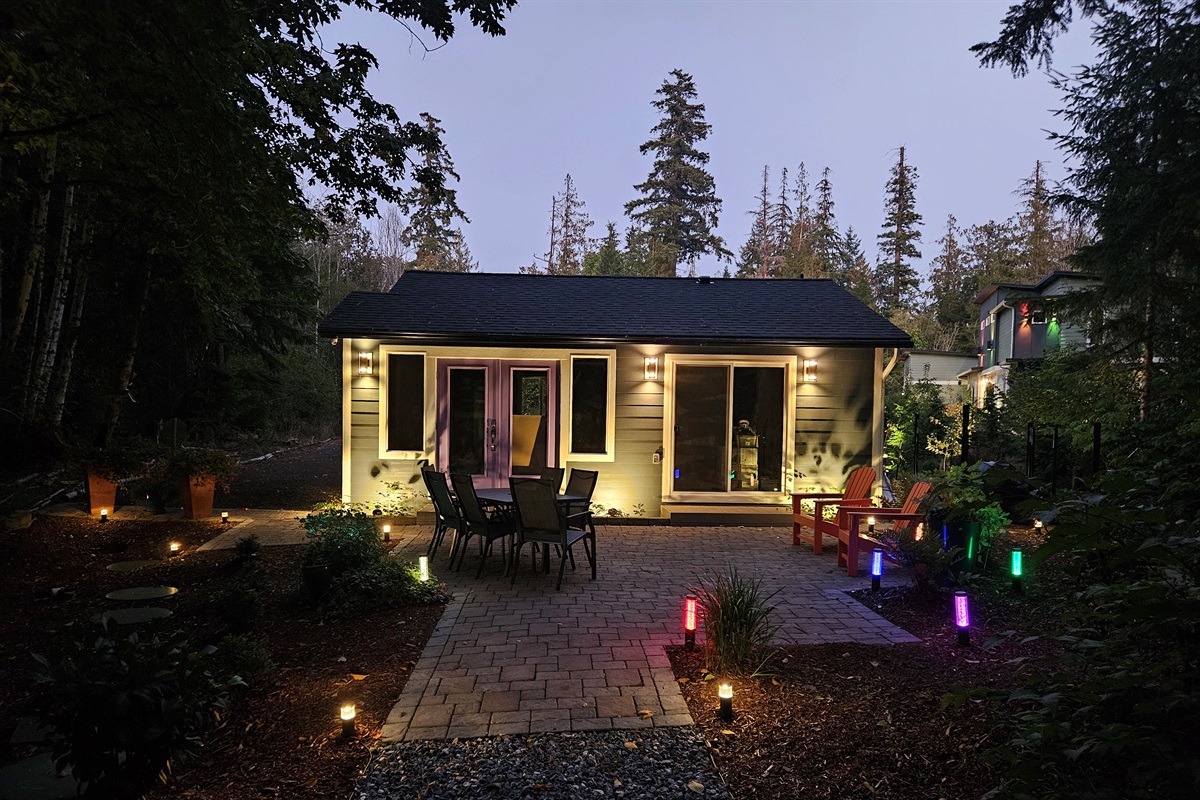 Twilight at Alder Falls.