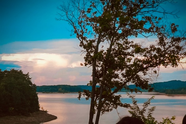 Relax and soak in the views from the hot tub!