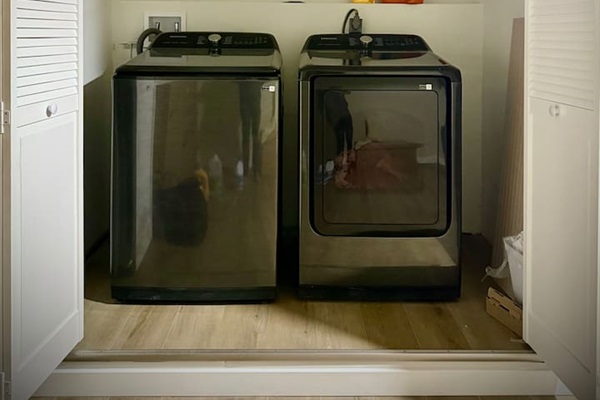 Unit B Washer and Dryer
