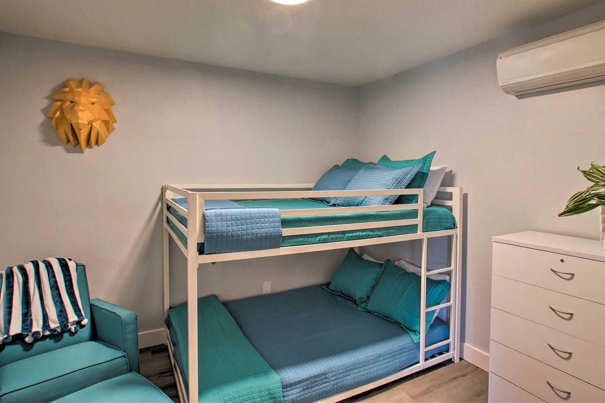 Bedroom 3 | Full Bunk Bed