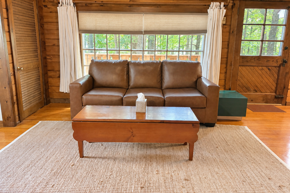 Living area at Hatch's Roost