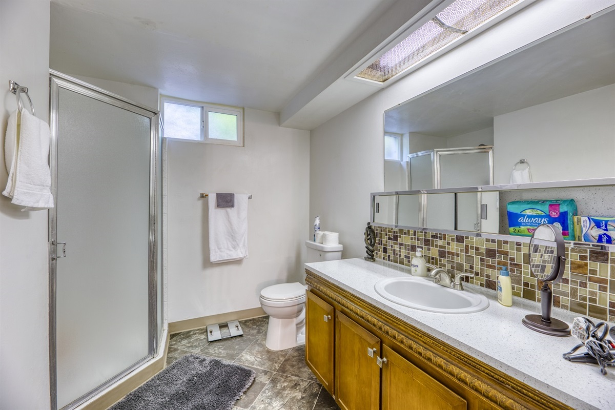 3 Full Bathrooms. Suite 35B has a walk-in Shower.