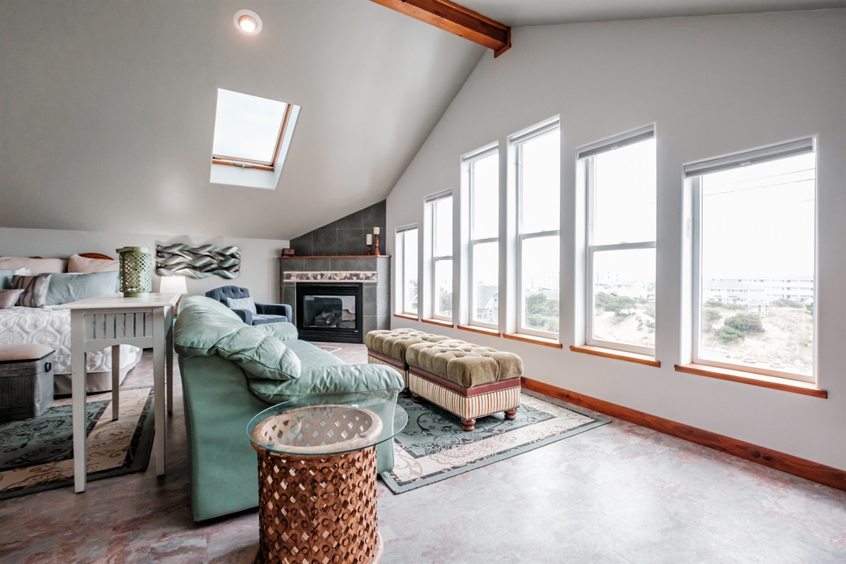 The 800 SF primary bedroom suite on it&rsquo;s own floor