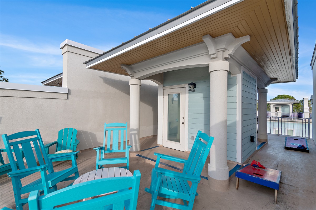 Plenty of space to enjoy the sunrise and the sunset!