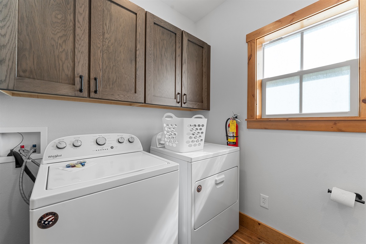 Laundry Room and Half Bath