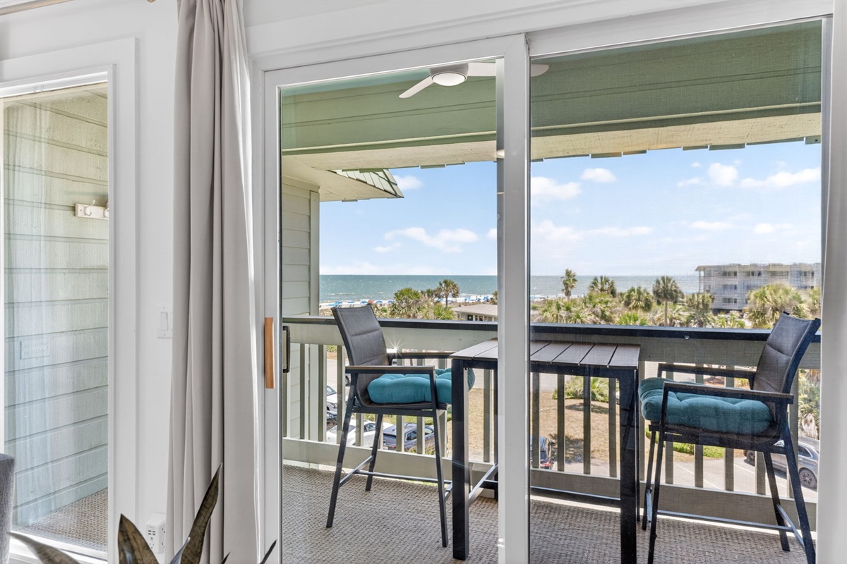 Porch | Coastal Calm | Sea Cabins 310A, Isle of Palms, SC | IOP Escapes