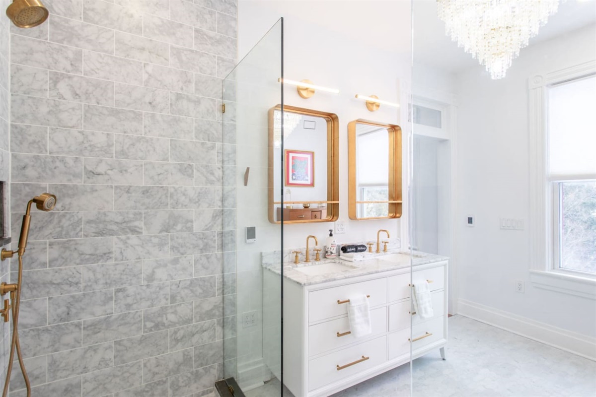 Bathroom Shower, and Sink.