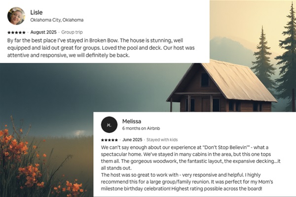 Our guests are the best! We absolutely love receiving and reading these incredible comments from our beloved guests