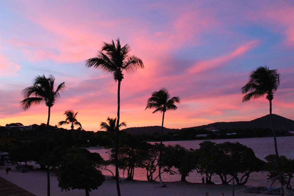 Sunset views from Sapphire at sunset.