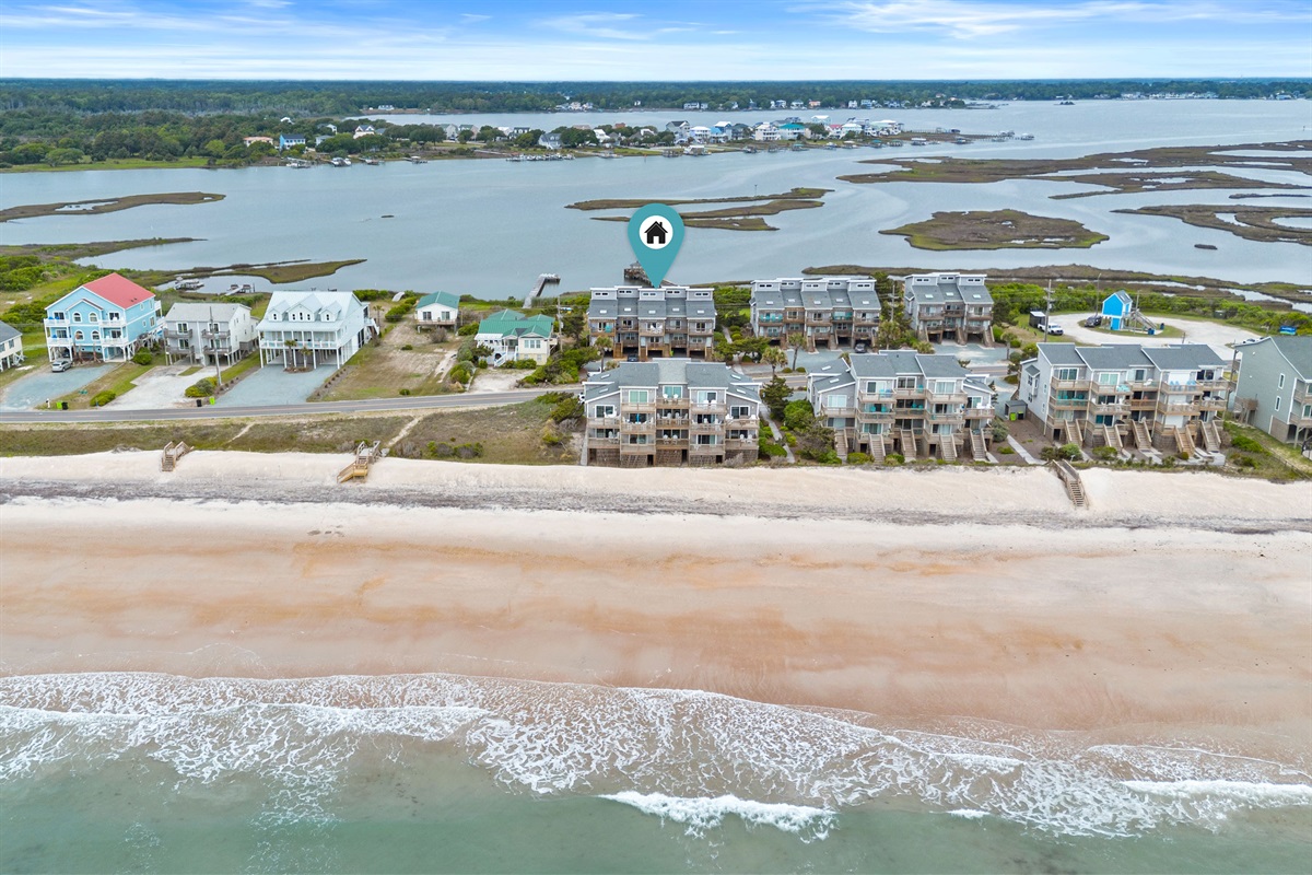 Trini Breeze is located just steps from the beach access