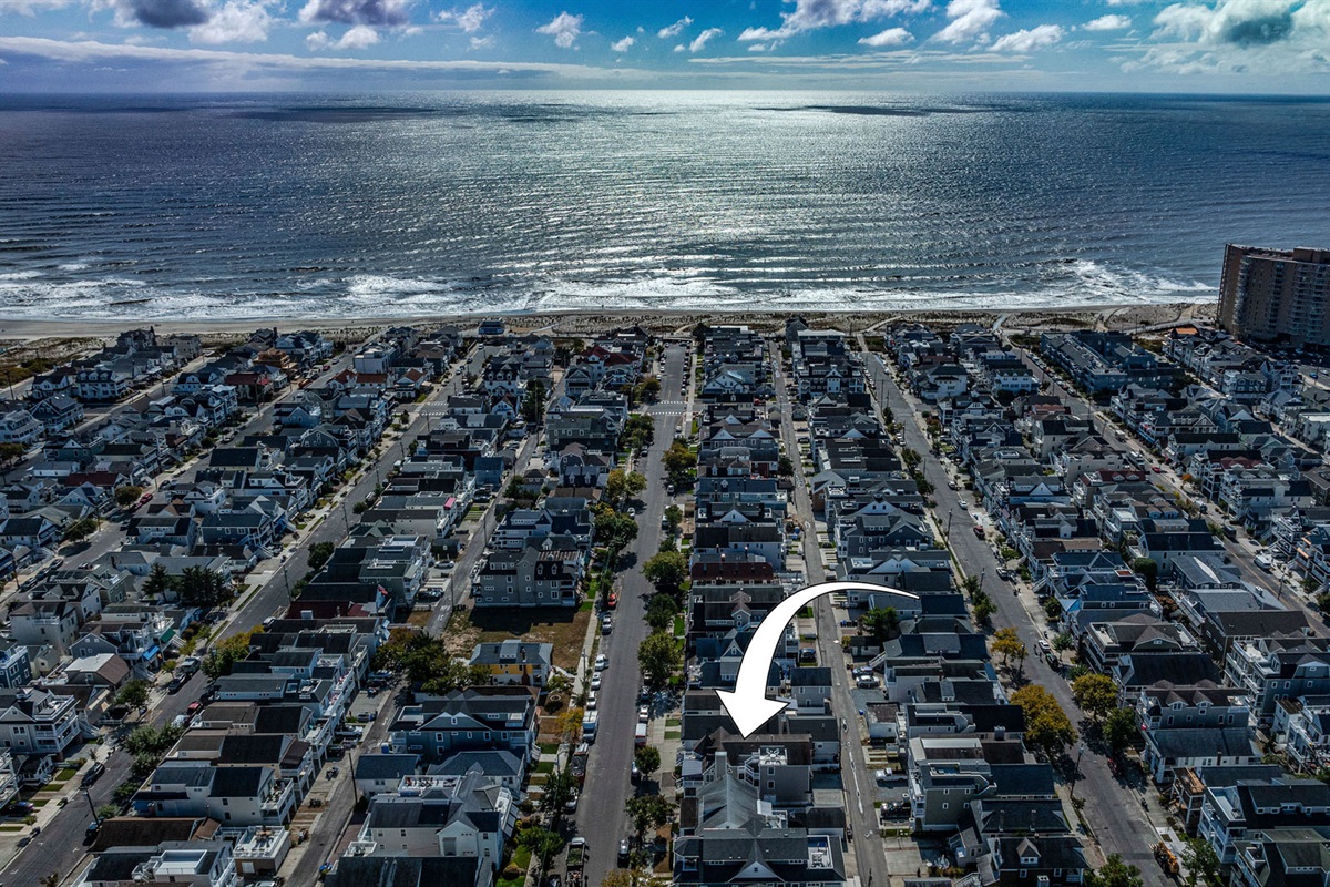 Proximity of the property to the beach