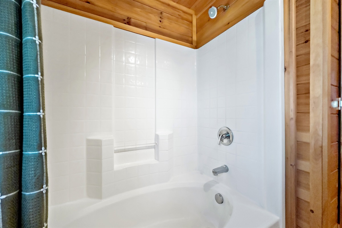 Shower and tub combo