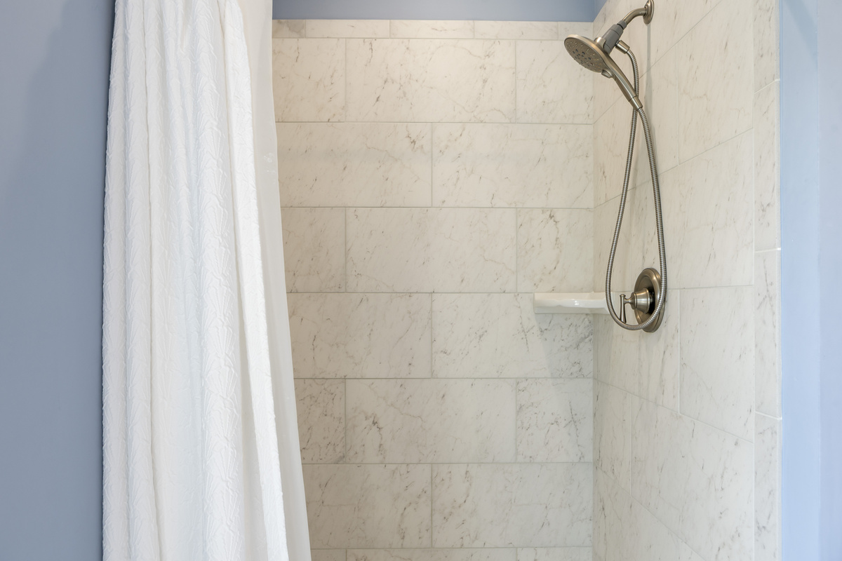 Starter soaps & bath linens provided
