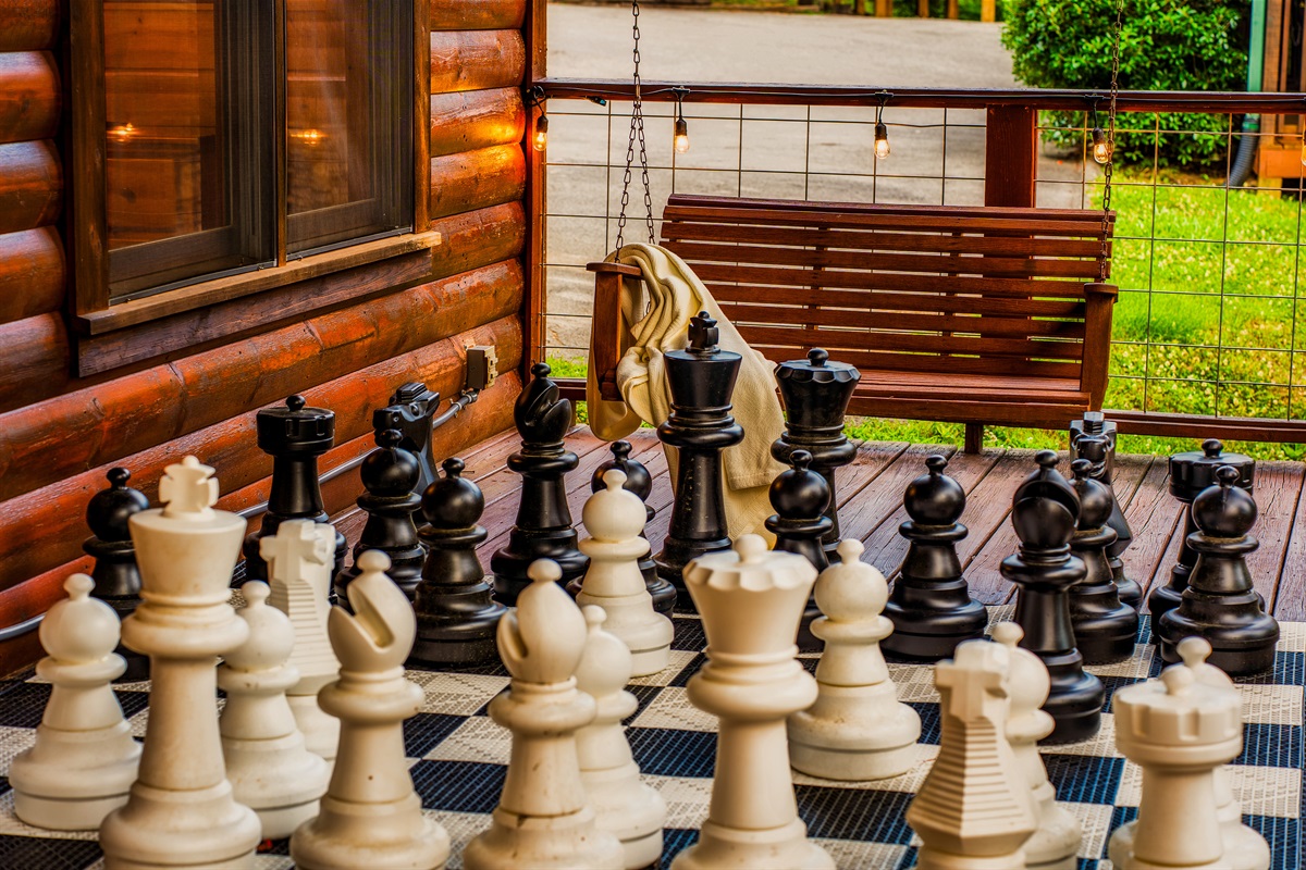 Try your hand at our Giant Chess game!