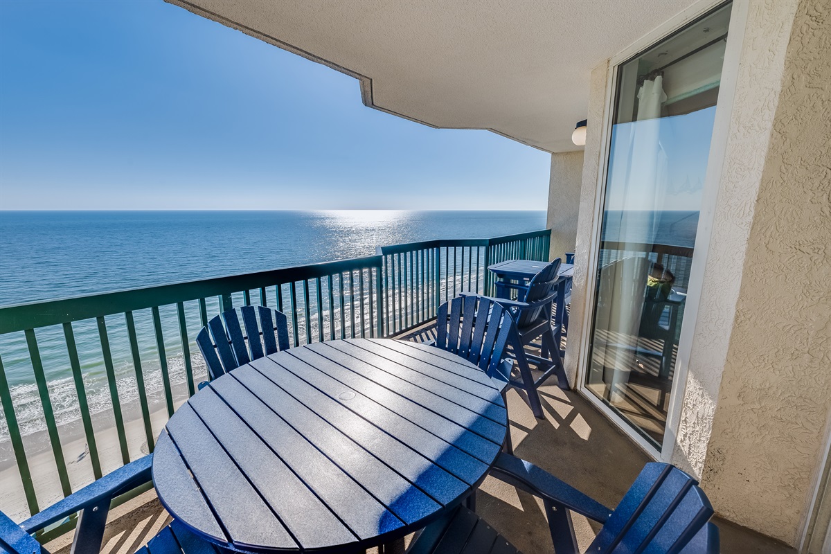 Amazing View from the Balcony!