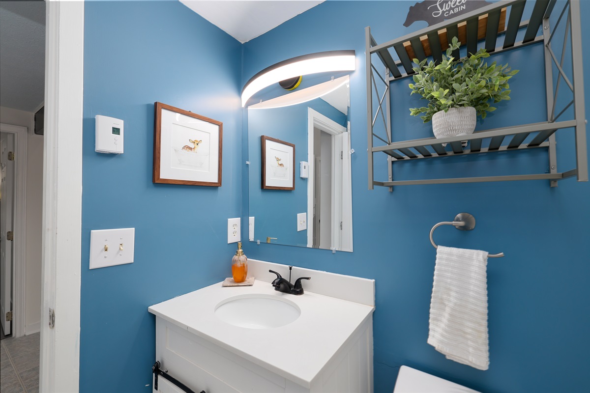 Bathroom 1 Located on Main Level