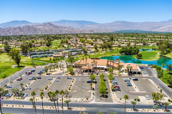 Aerial view of the Clubhouse