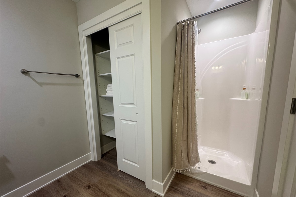 Primary en-suite shower