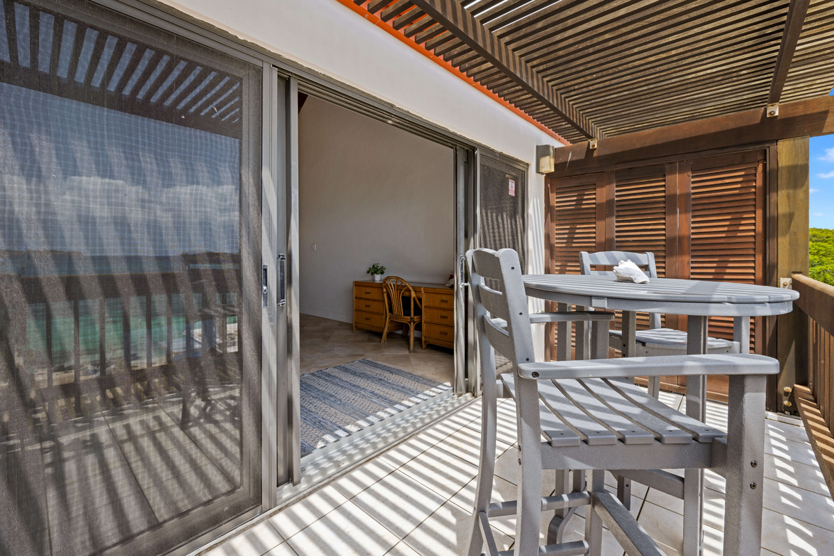 Take in the sights and sounds of the Caribbean from your own private balcony.