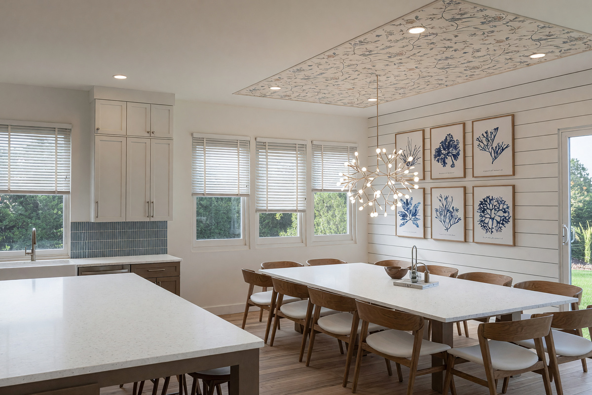 Dining Area – Seats 12 with additional seating at the kitchen island | Rendering