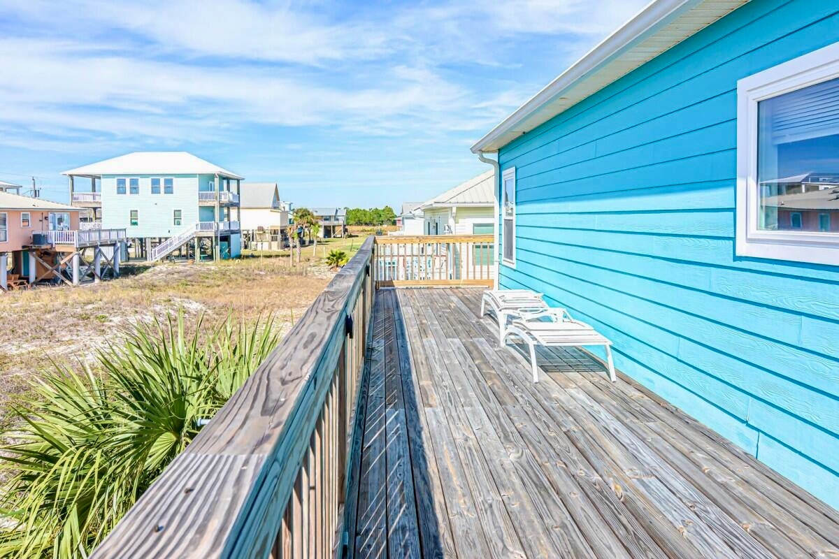 Huge deck space for anything under the sun