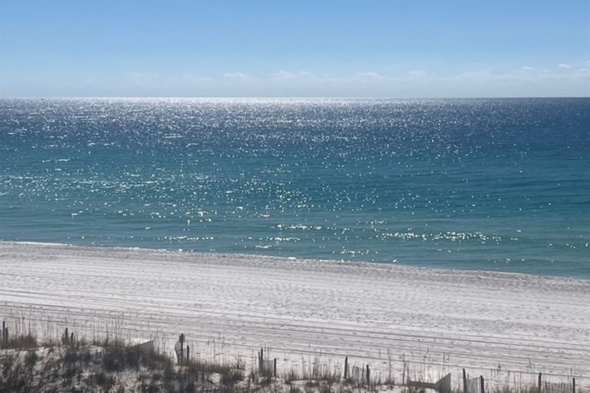 Glistening water and sugar-white sand create the perfect backdrop for your beach getaway.