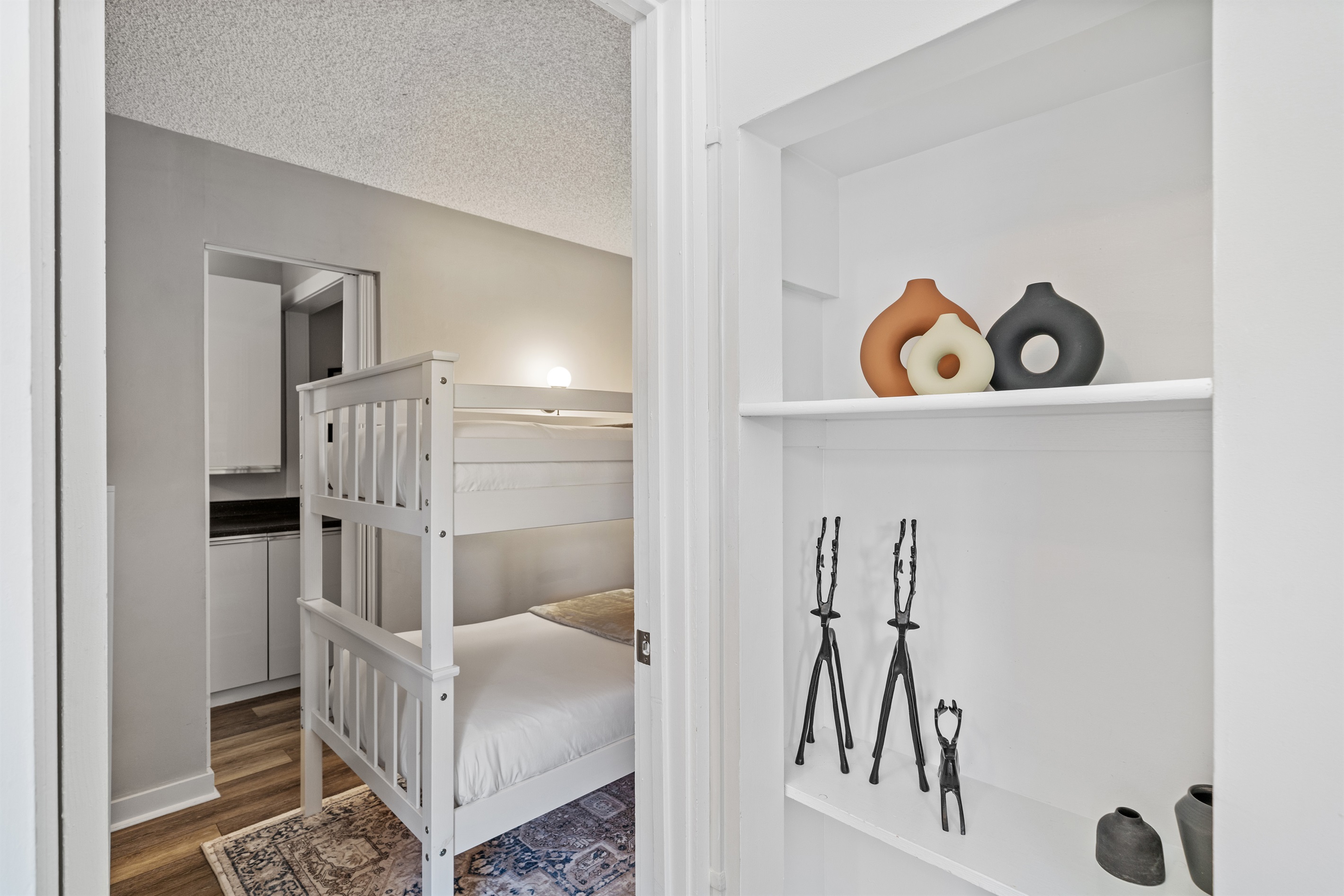 Enjoy the beautiful design and the attention to detail that personalize the space 