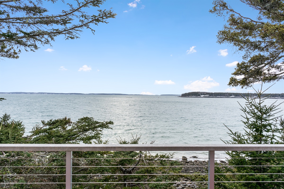 View From the Elevated Deck - Directly West - Sunsets and Boat Watching